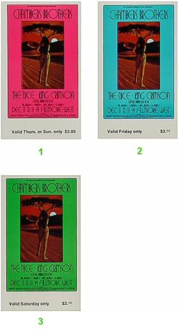 The Chambers Brothers Vintage Ticket