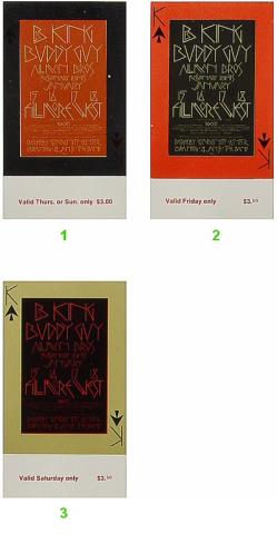 B.B. King Vintage Ticket