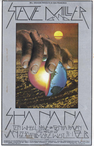Steve Miller Band Handbill