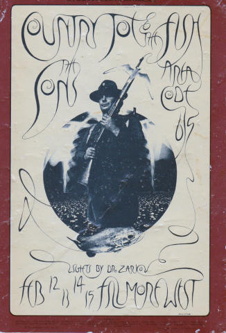 Country Joe & the Fish Handbill