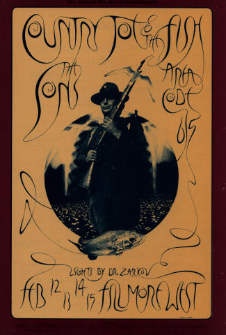 Country Joe & the Fish Poster