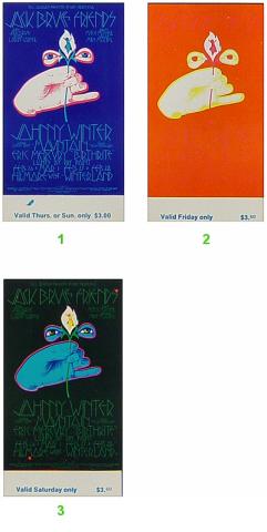 Jack Bruce Vintage Ticket