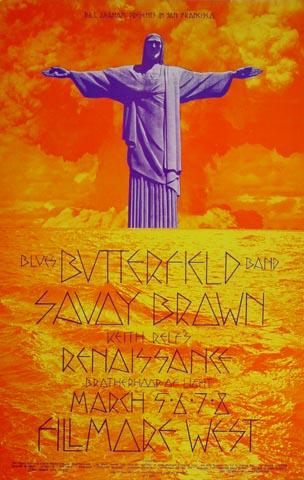 The Paul Butterfield Blues Band Handbill