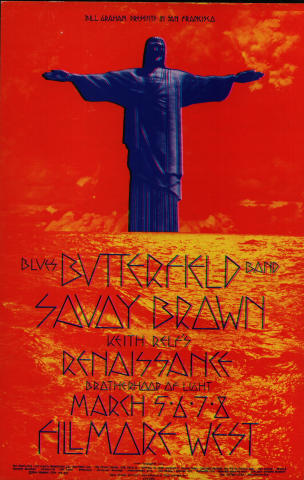 The Paul Butterfield Blues Band Poster