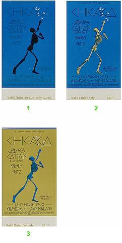 Chicago Vintage Ticket