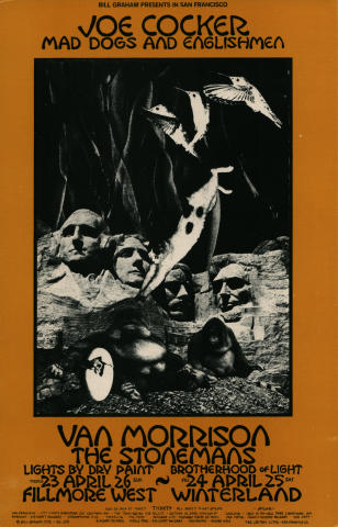 Joe Cocker and Mad Dogs and Englishmen Poster