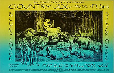 Country Joe & the Fish Handbill
