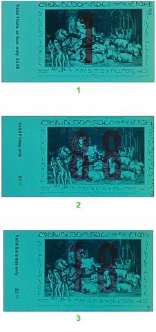 Country Joe & the Fish Vintage Ticket