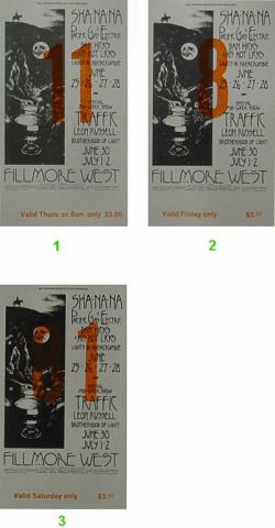 Sha Na Na Vintage Ticket