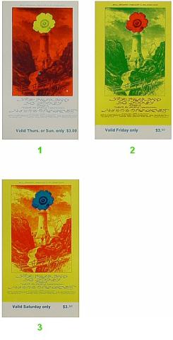 Steve Miller Band Vintage Ticket