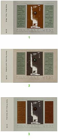 The Byrds Vintage Ticket