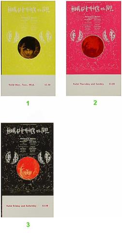 Iron Butterfly Vintage Ticket