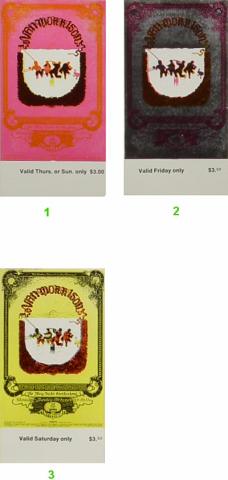 Van Morrison Vintage Ticket