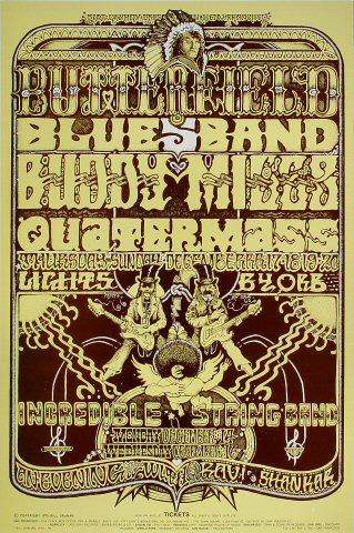 The Paul Butterfield Blues Band Poster