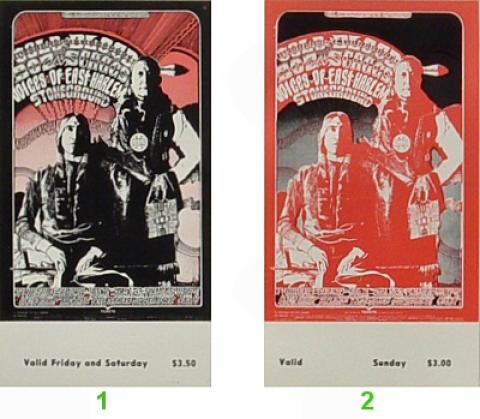 Cold Blood Vintage Ticket