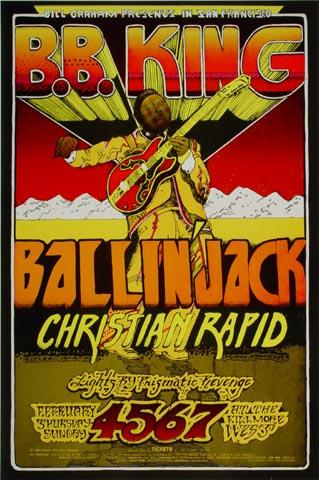 B.B. King Handbill