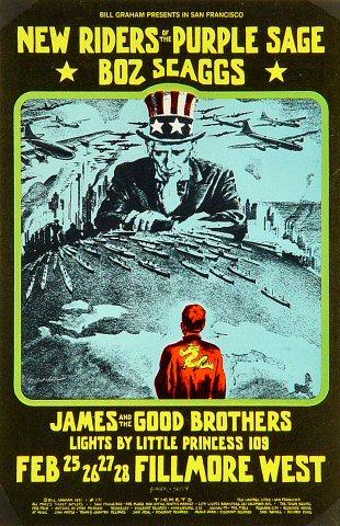 The New Riders of the Purple Sage Postcard