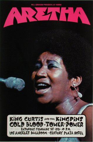 Aretha Franklin Poster