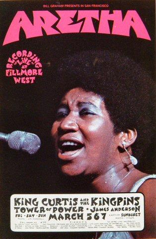 Aretha Franklin Handbill