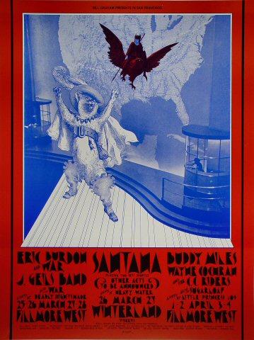 Eric Burdon & War Poster