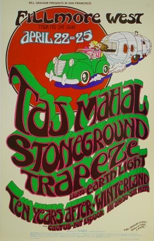 Taj Mahal Handbill