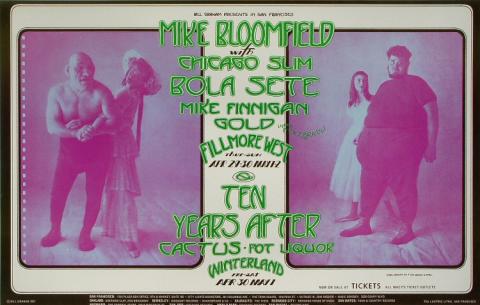 Mike Bloomfield Poster