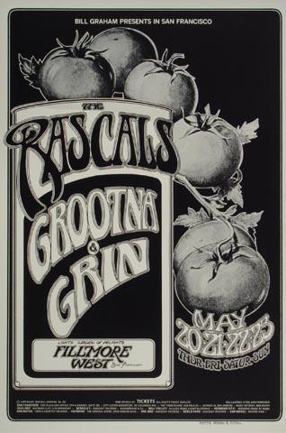 The Rascals Handbill