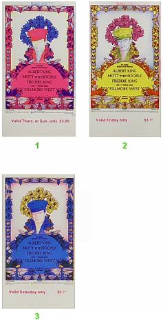 Albert King Vintage Ticket