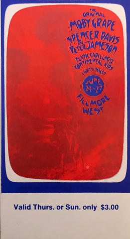 Boz Scaggs Vintage Ticket