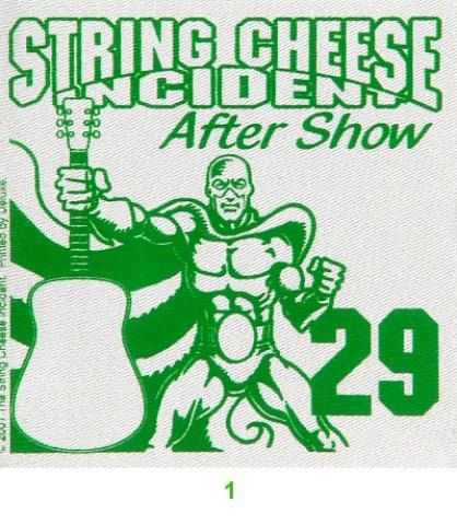String Cheese Incident Backstage Pass