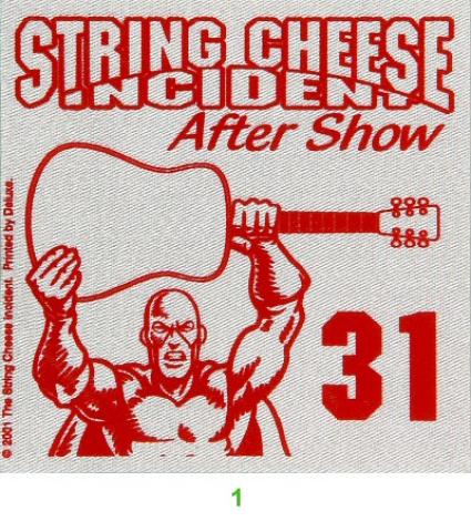 String Cheese Incident Backstage Pass