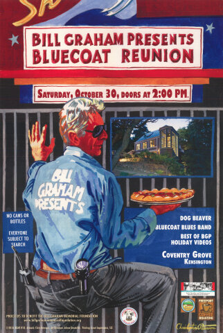 Bill Graham Bluecoat Reunion Poster