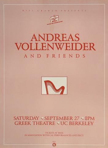 Andreas Vollenweider Poster