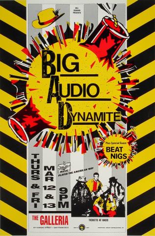 Big Audio Dynamite Poster