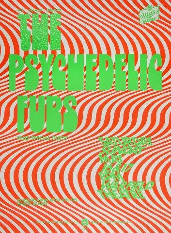 The Psychedelic Furs Poster