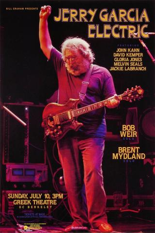 Jerry Garcia Band Poster