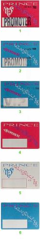 Prince Backstage Pass