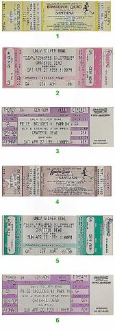 Grateful Dead Vintage Ticket