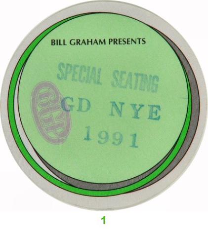 Grateful Dead Backstage Pass