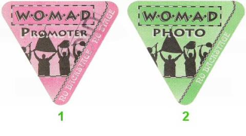 Peter Gabriel Backstage Pass