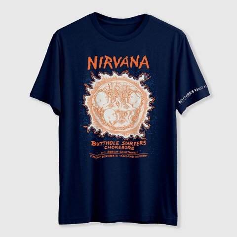 Nirvana Limited Edition T-Shirt from Oakland Coliseum Arena, Dec