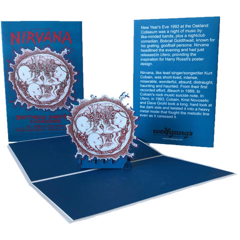 Nirvana Pop-Up Greeting Card