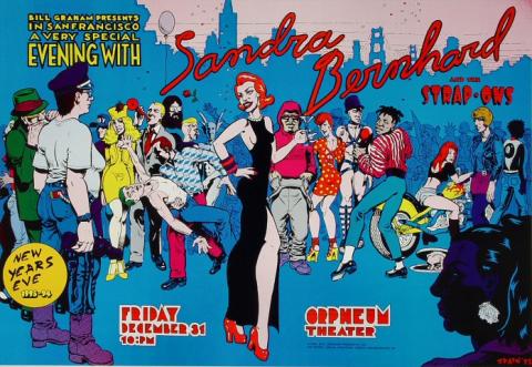 Sandra Bernhard Poster