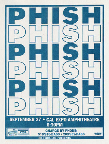 Phish Handbill