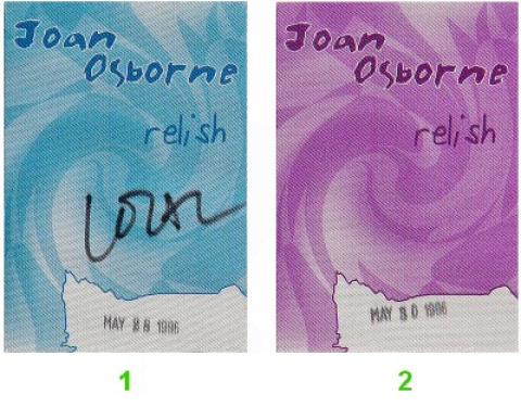 Joan Osborne Backstage Pass