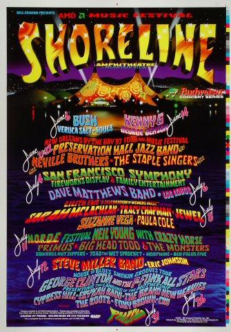 Shoreline Amphitheatre: June/July Proof