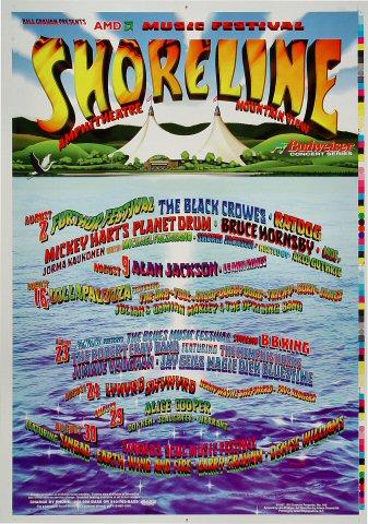 Shoreline Amphitheatre: August Proof