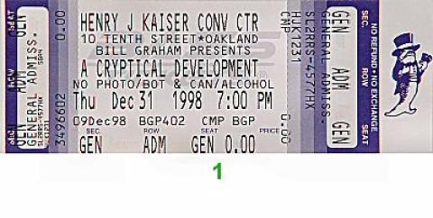RatDog Vintage Ticket