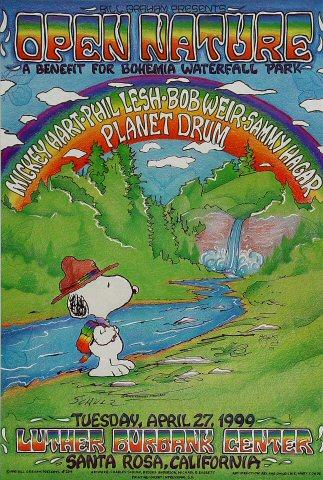 Open Nature: Benefit for Bohemia Waterfall Park Poster