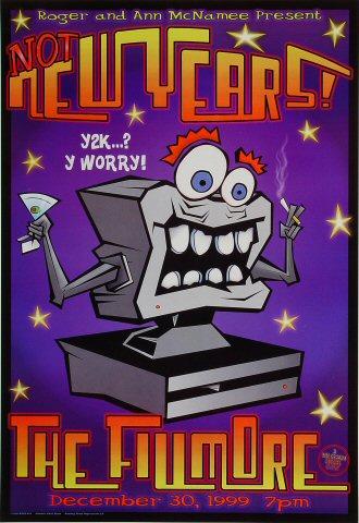 Roger and Ann McNamee Present Not New Years Poster